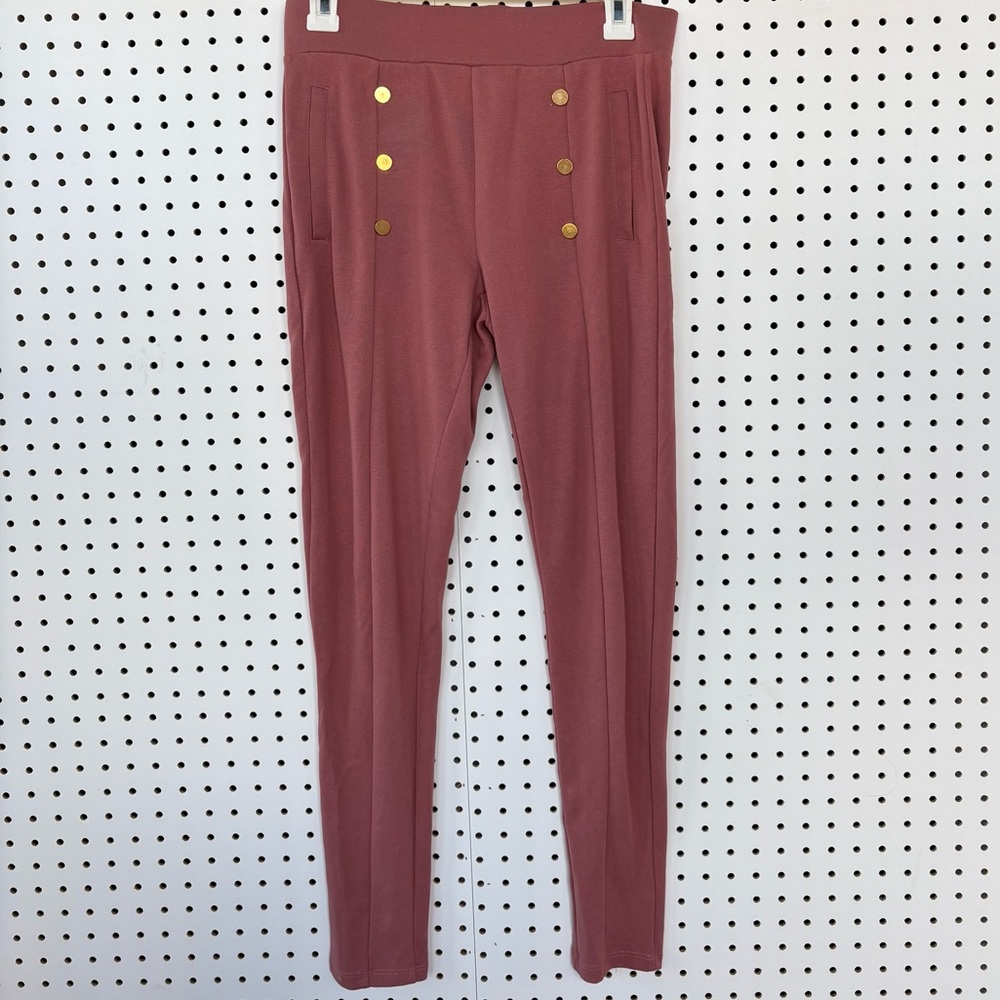 Lascana Elegant Pink High-Waisted Pants
EUC Size 6